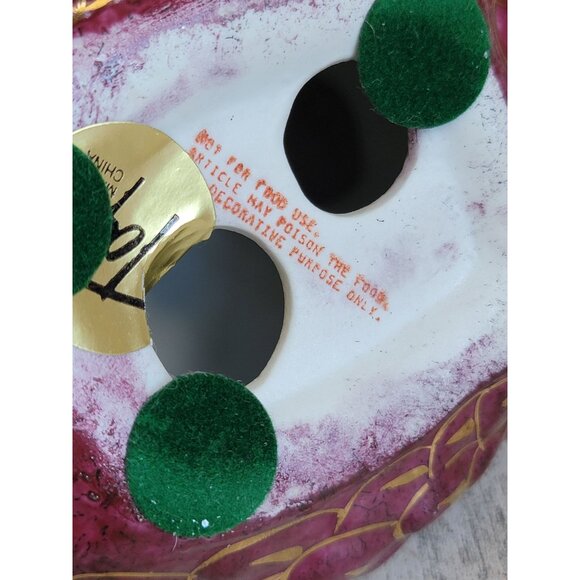 Vintage Toyo red quail bird statue figure Xmas home decor unique - Picture 8 of 9